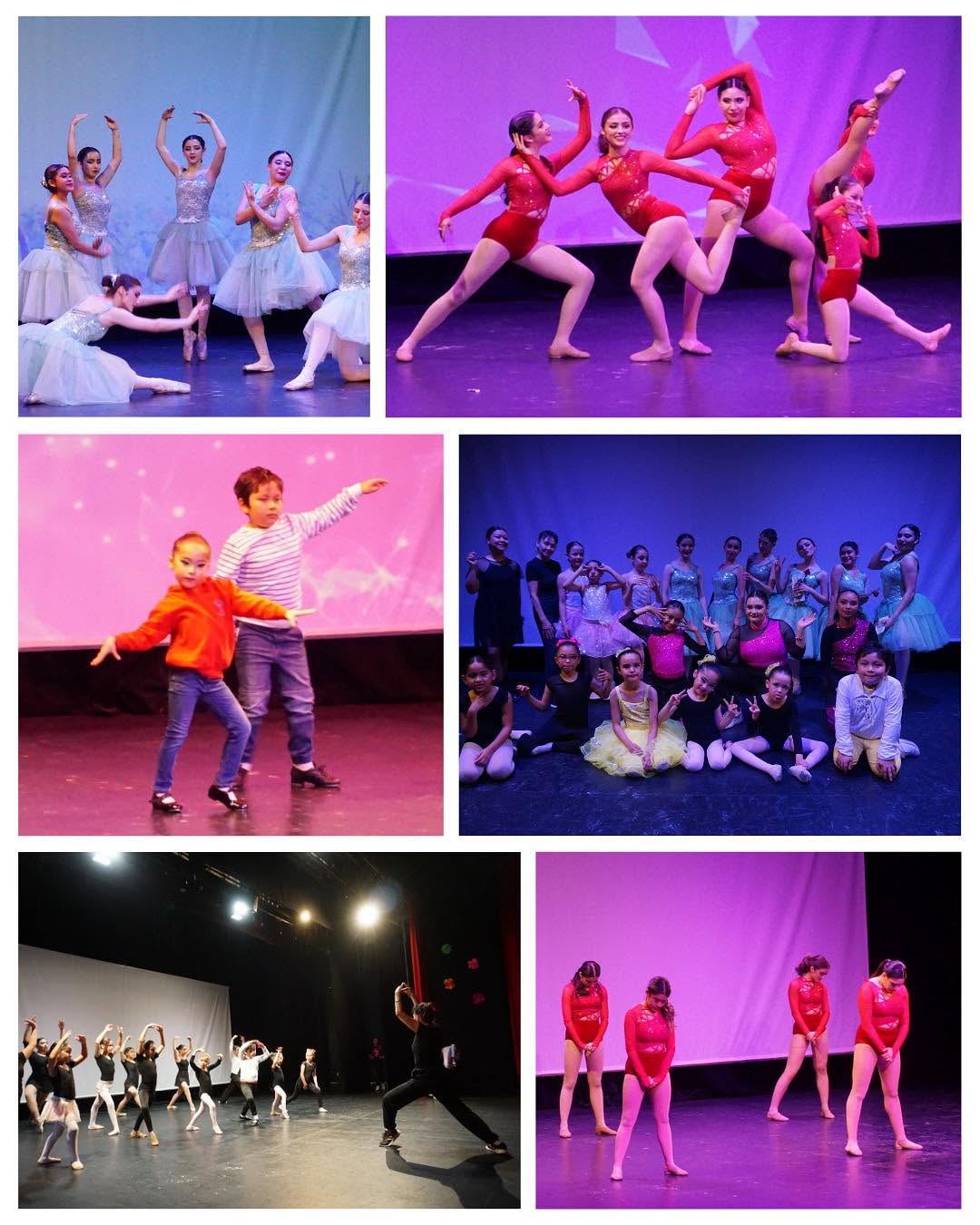 Estudiantes de Escuela de Danza Pavlova